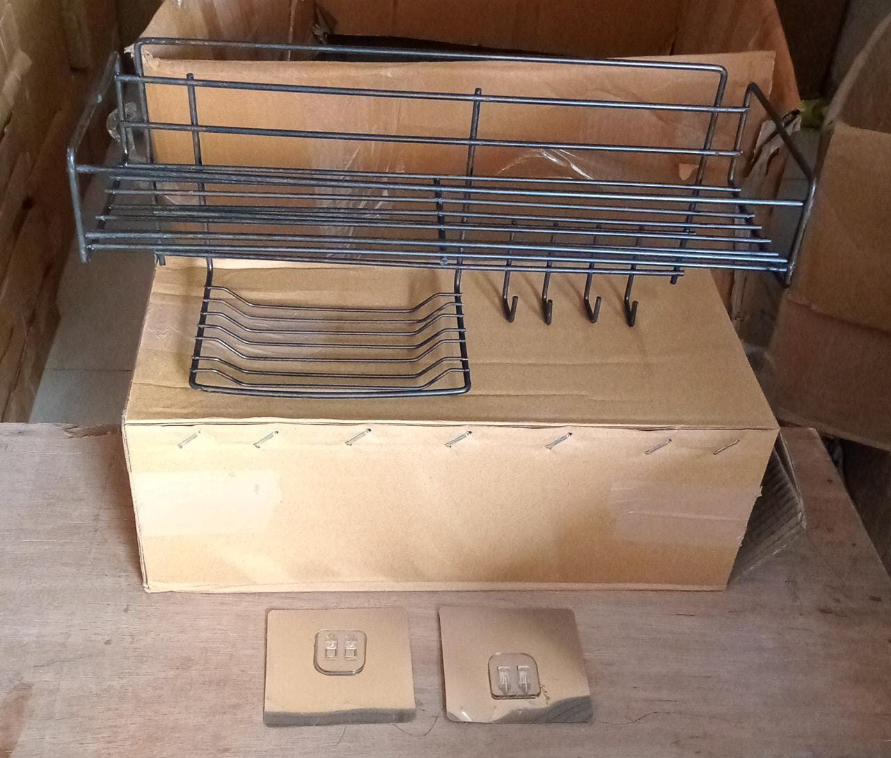 3 in 1 shower shelf for maximizing bathroom storage space.