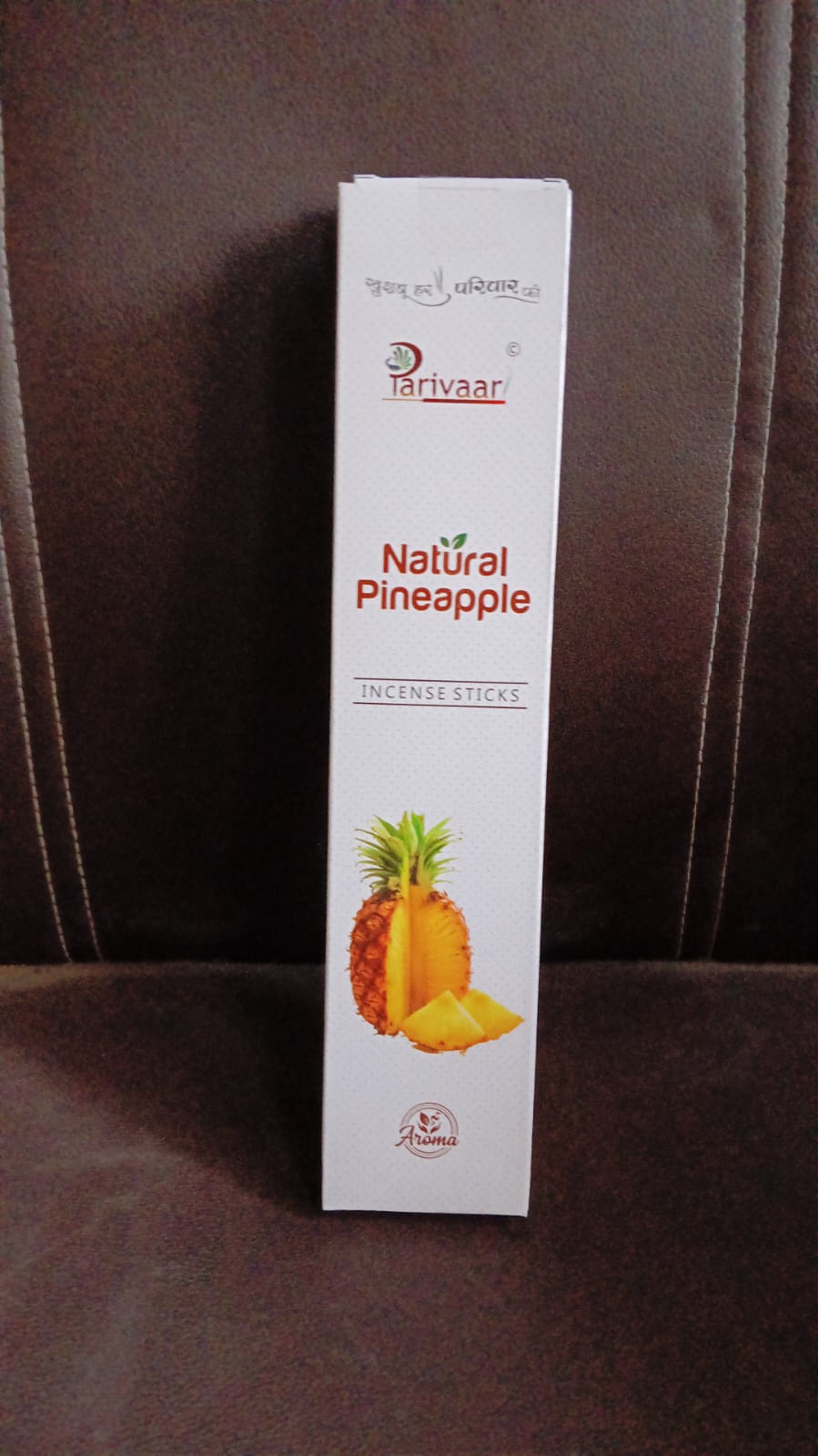 Natural Pineapple Fragrance Incense Sticks Agarbatti (90 Gm / With Machis 1 Packet)