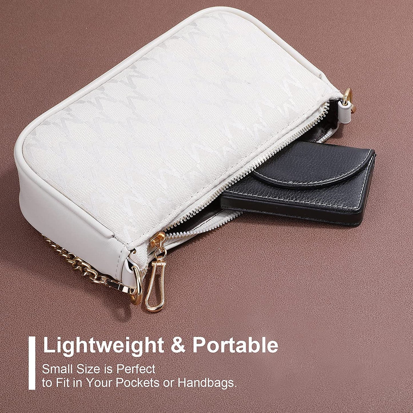 Business Card Holder, PU Leather Business Card Case Pocket Credit Card Holders, Slim Name Card Holder Magnetic Shut Business Card Carrier for Men or Women, Home & Office,