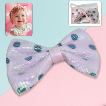 Hair Bow Knot Clip Suitable For Girls (1 Pc)