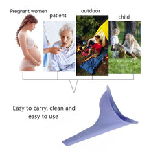 Portable pee funnel for women, ideal for use when conventional facilities are unavailable