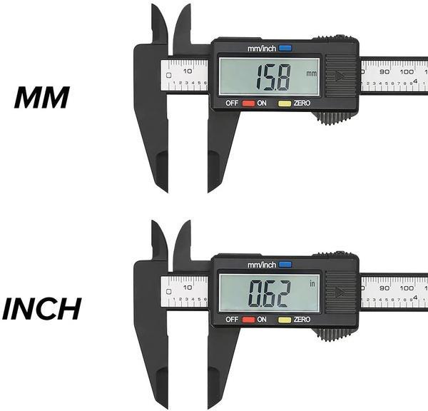 6 inch LCD screen digital caliper