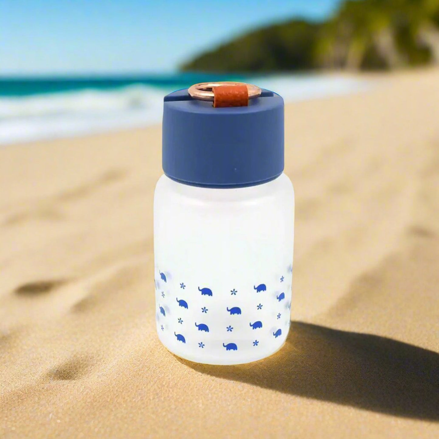 Travel Glass Water Bottle