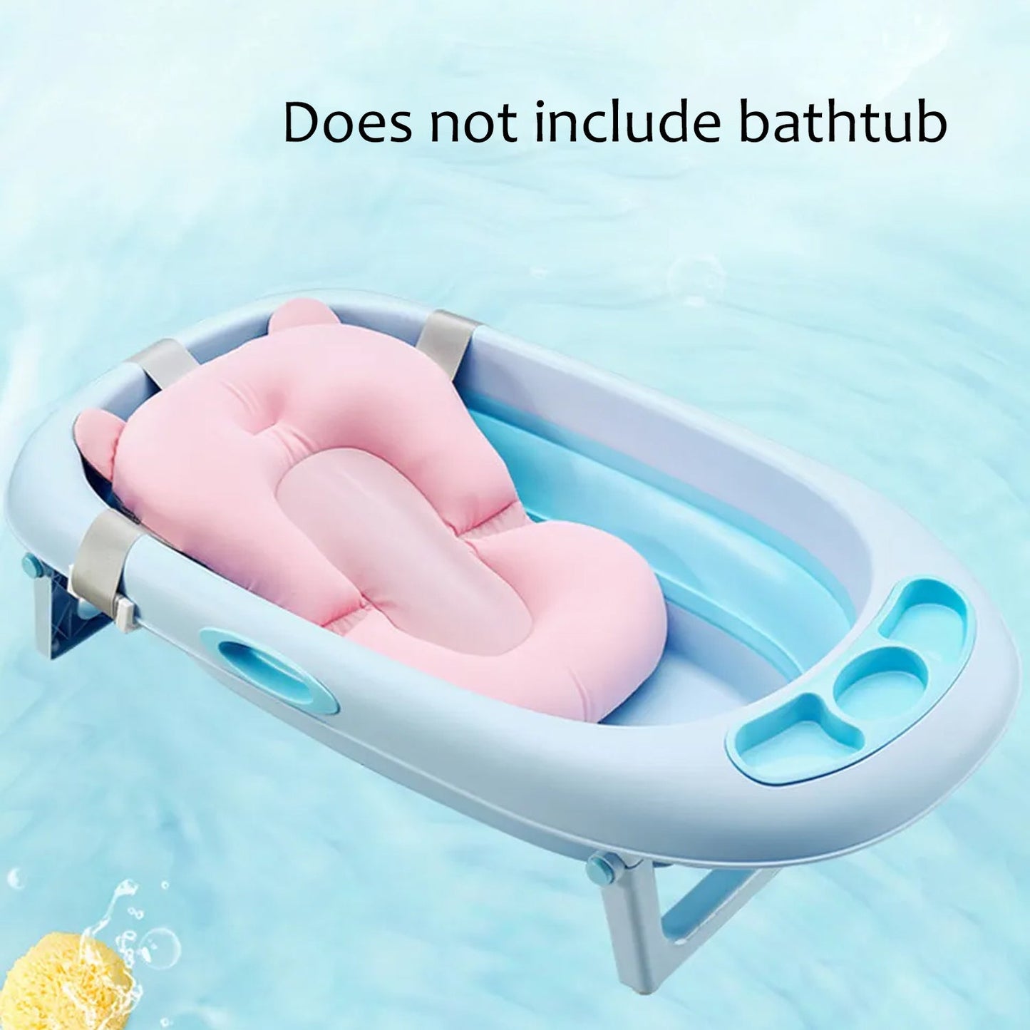 Anti-slip bathtub pad for babies