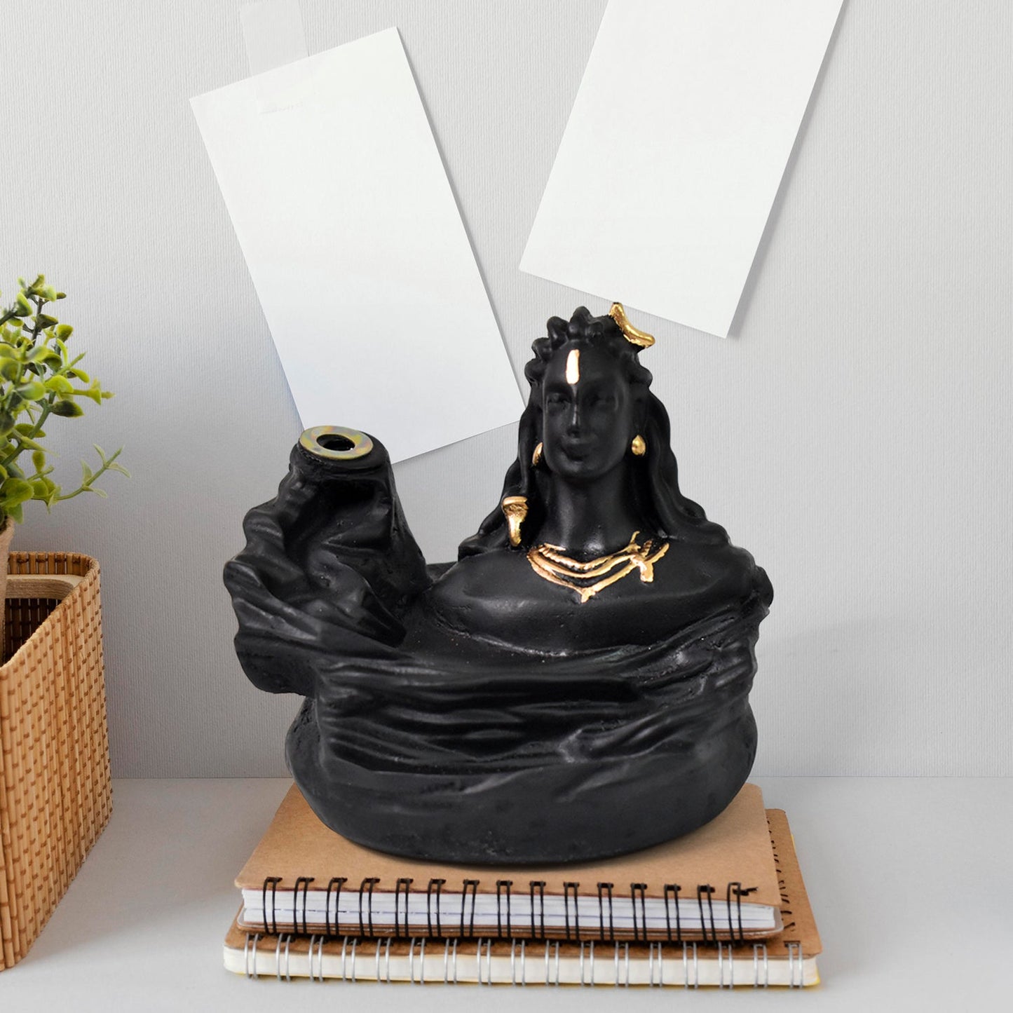 Shiva Lingam Backflow Incense Fountain