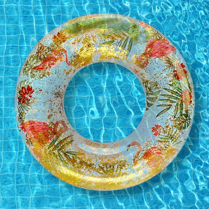 Swim Ring, For Adults, Conveniently Portable, Feathers, Swimming Ring, For Water Play, For Beaches, Swimming, Summer Vacation, Women's, Men's Outdoor Swimming Beach Adults Pool Water Fun Toys (1 Pc)