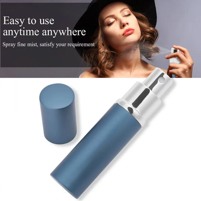 Refillable bottle for fine mist spray