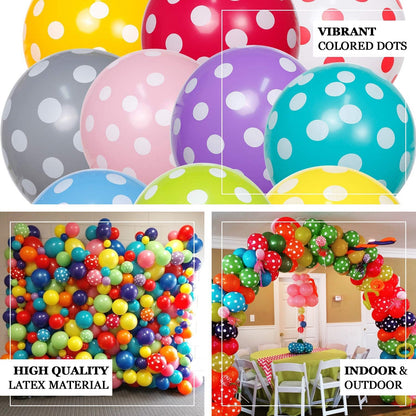 Party balloon pack, 100 pieces in assorted colors for celebrations.