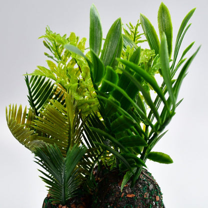 Close-up of artificial plant in decorative pot