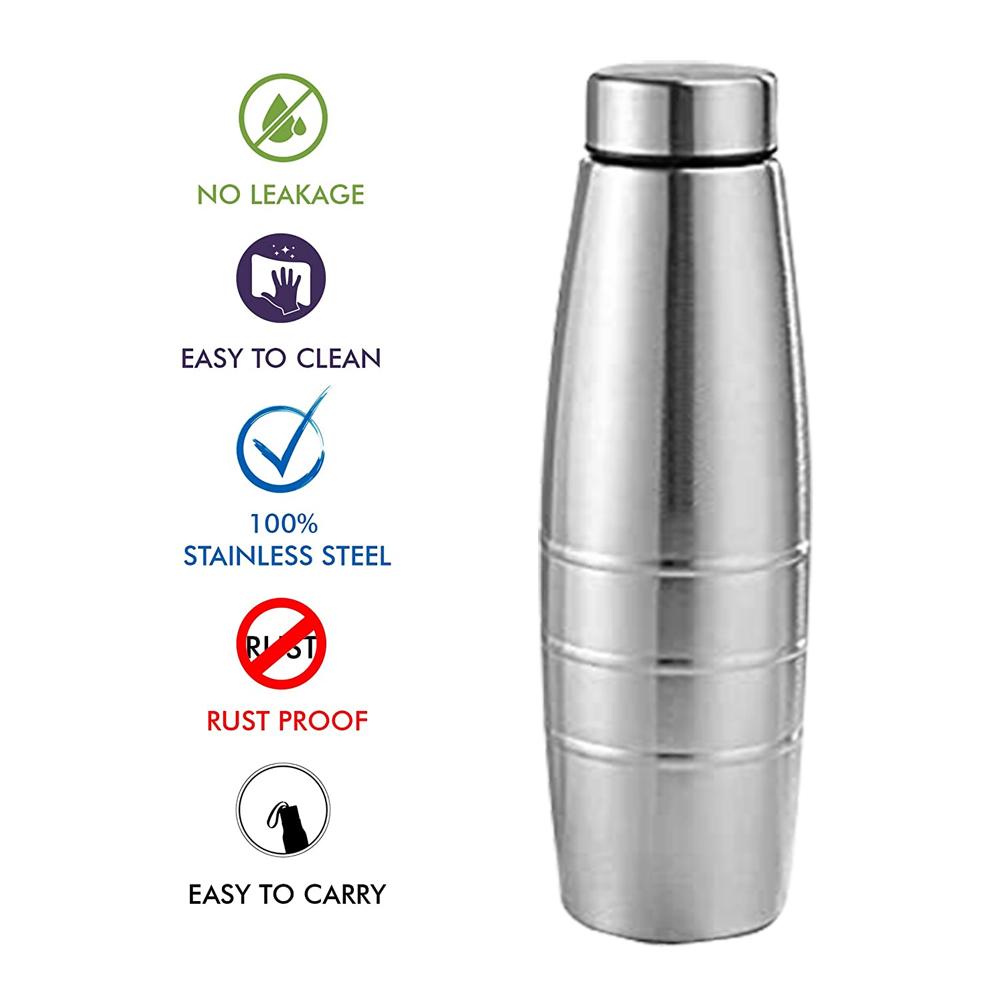 1000 ml stainless steel bottle, perfect for daily hydration.