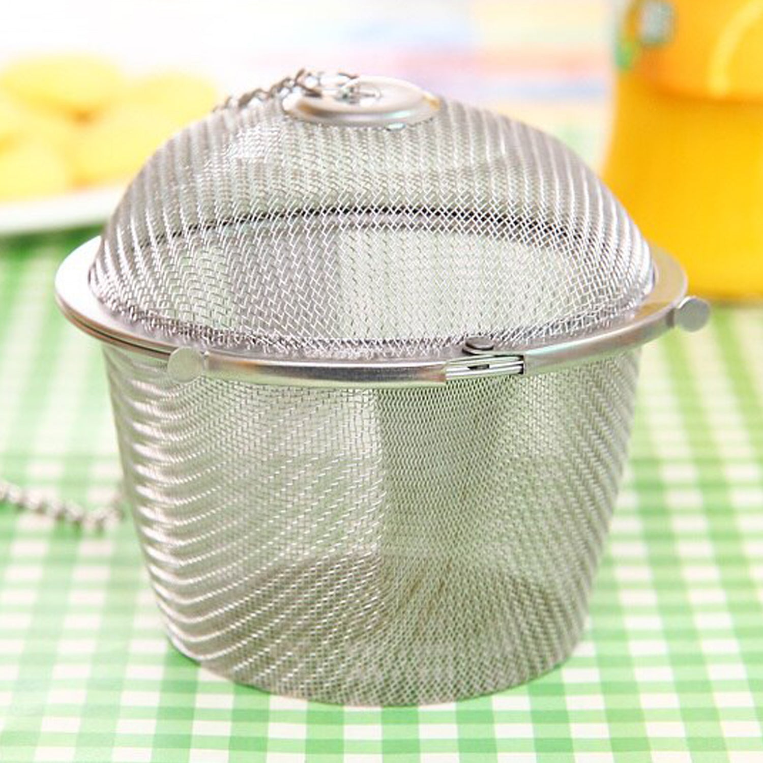 Stainless steel easy tea filter for efficient tea brewing