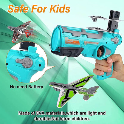 Aeroplane gun toy set