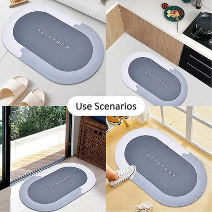 Slip-resistant floor mat