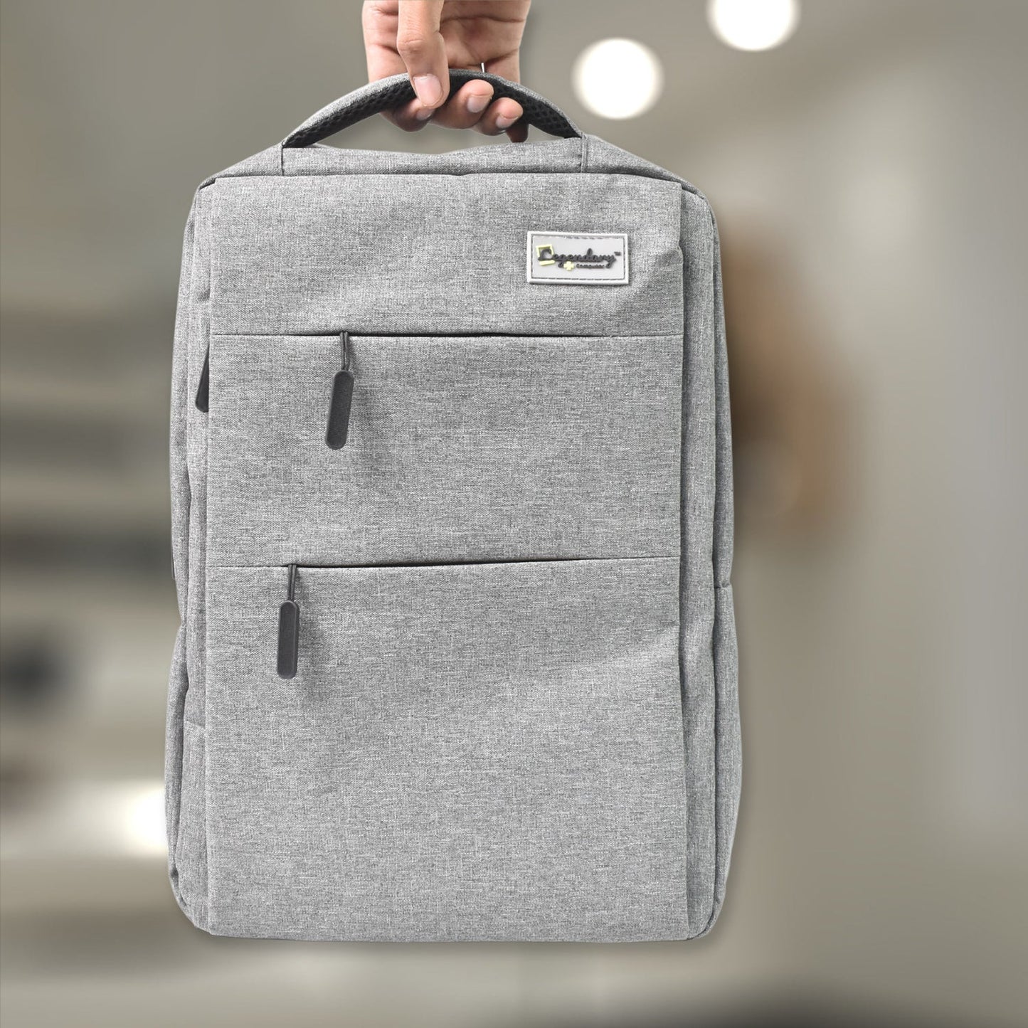 Laptop Backpack / Office Bag / School Bag / College Bag / Business Bag / Travel Backpack (1 Pc / Shoulder Belt  / Strap Not Included)