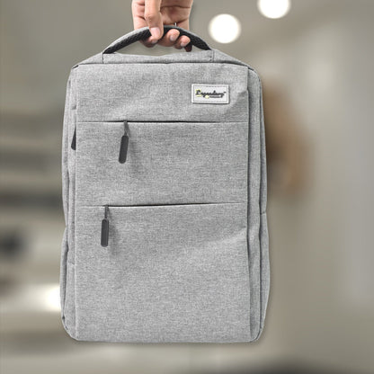 Laptop Backpack / Office Bag / School Bag / College Bag / Business Bag / Travel Backpack (1 Pc / Shoulder Belt  / Strap Not Included)