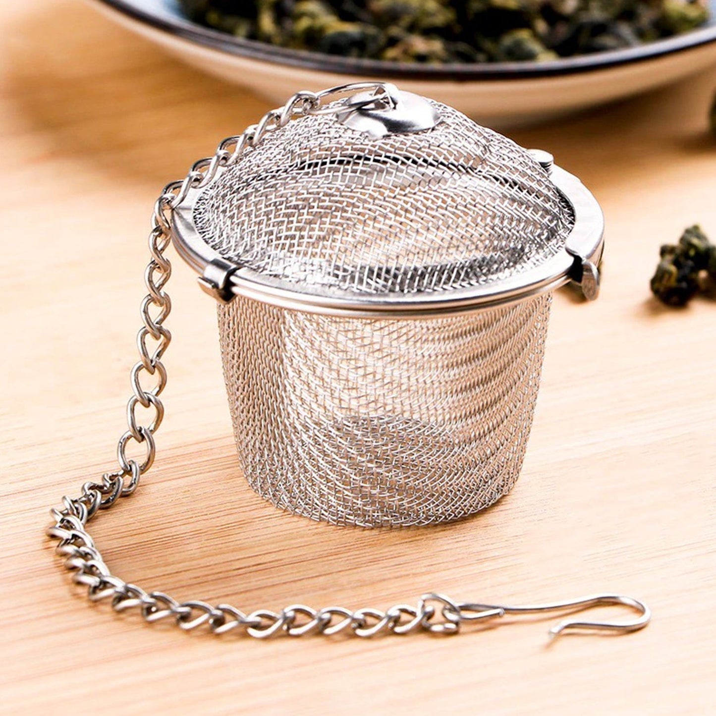 Stainless steel spice tea filter infuser