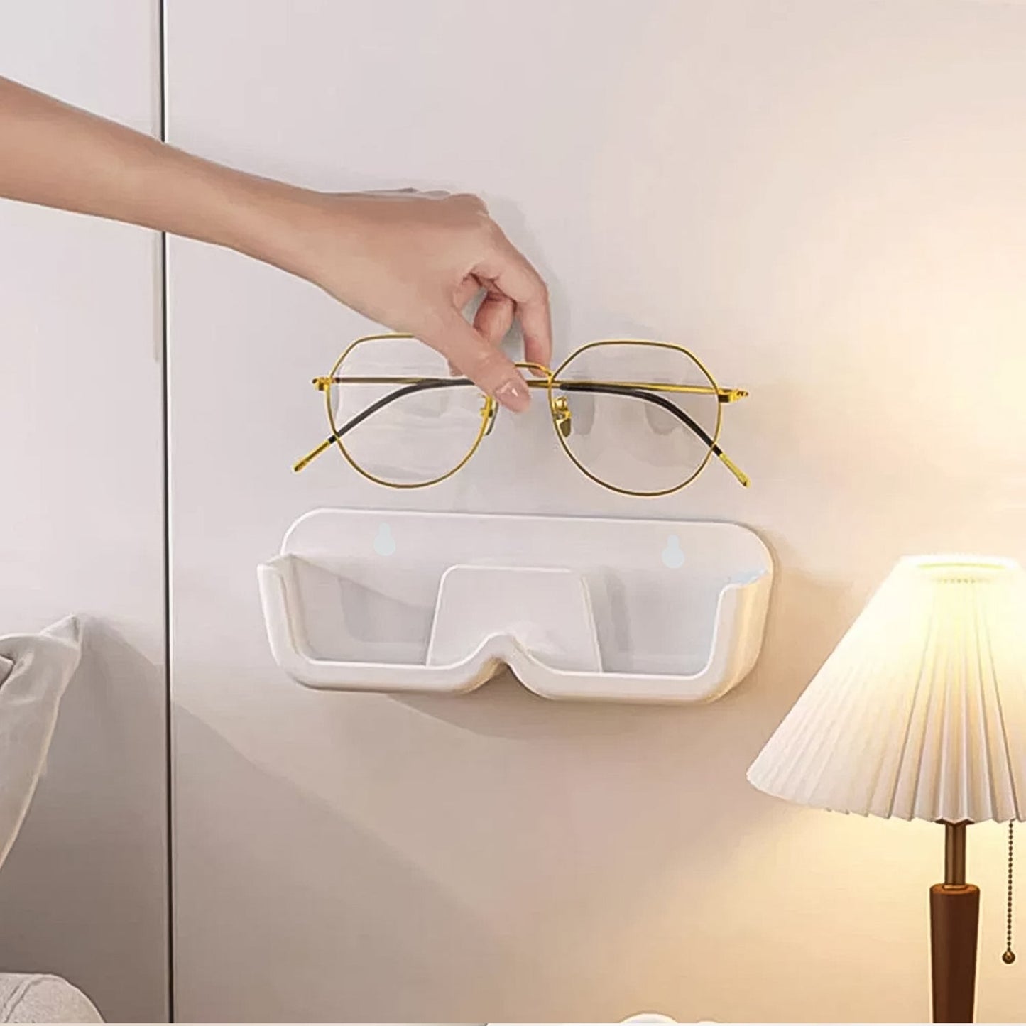 Wall Mount / Adhesive Sunglass Holder (1 Pc)