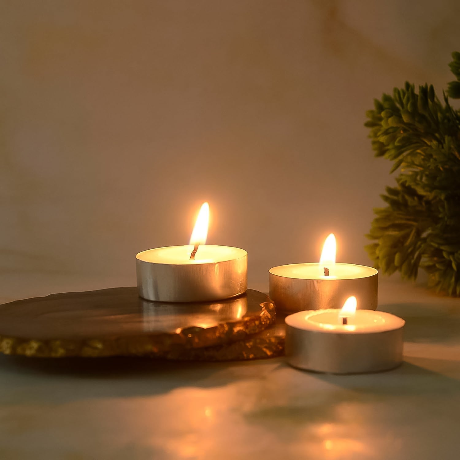 Citrus Bliss Smokeless Tealight Candles