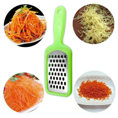 Grater with ergonomic handle for comfortable shredding