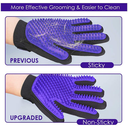 Multi-purpose purple cleaning brush