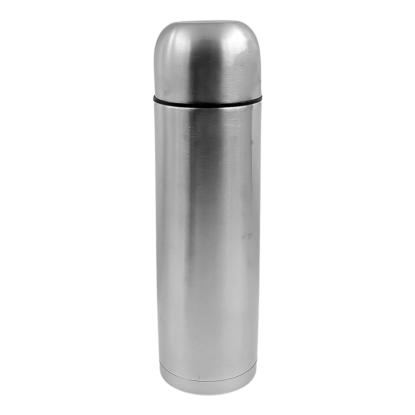 Vacuum Flask Without Cover, 18/8 Stainless Steel | Hot and Cold Water Bottle with Push-Down Lid | Double Walled Stainless Steel Bottle for Travel, Home, Office, School, Picnic (750 ML / Without Cover)