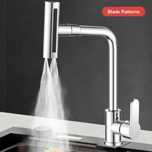 Multifunction Shower Waterfall Kitchen Faucet, 360° Rotation Waterfall Kitchen Faucet, Touch Kitchen Faucet, Faucet Extender for Kitchen Sink, Swivel Waterfall Kitchen Faucet for Washing Vegetable Fruit (4 In 1 )