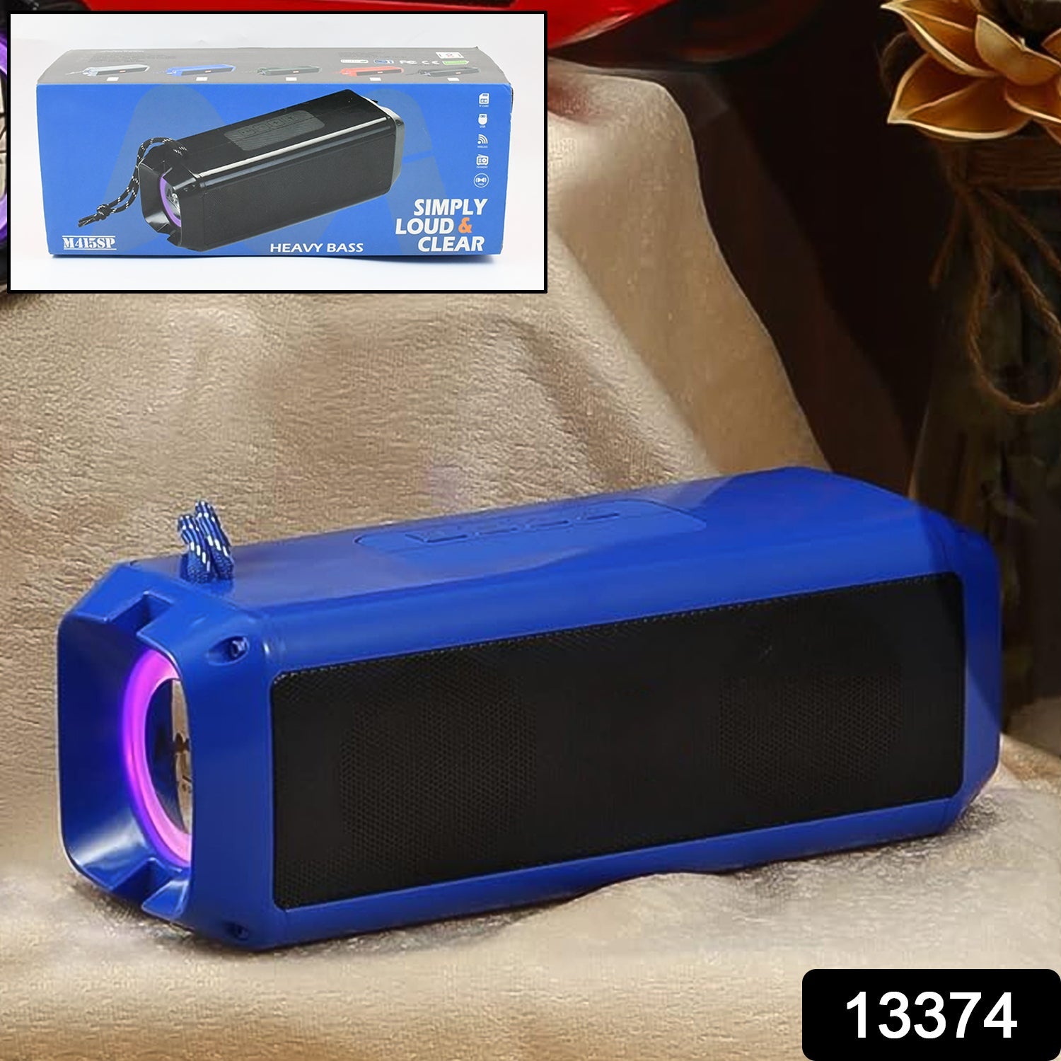 Portable Speaker with light