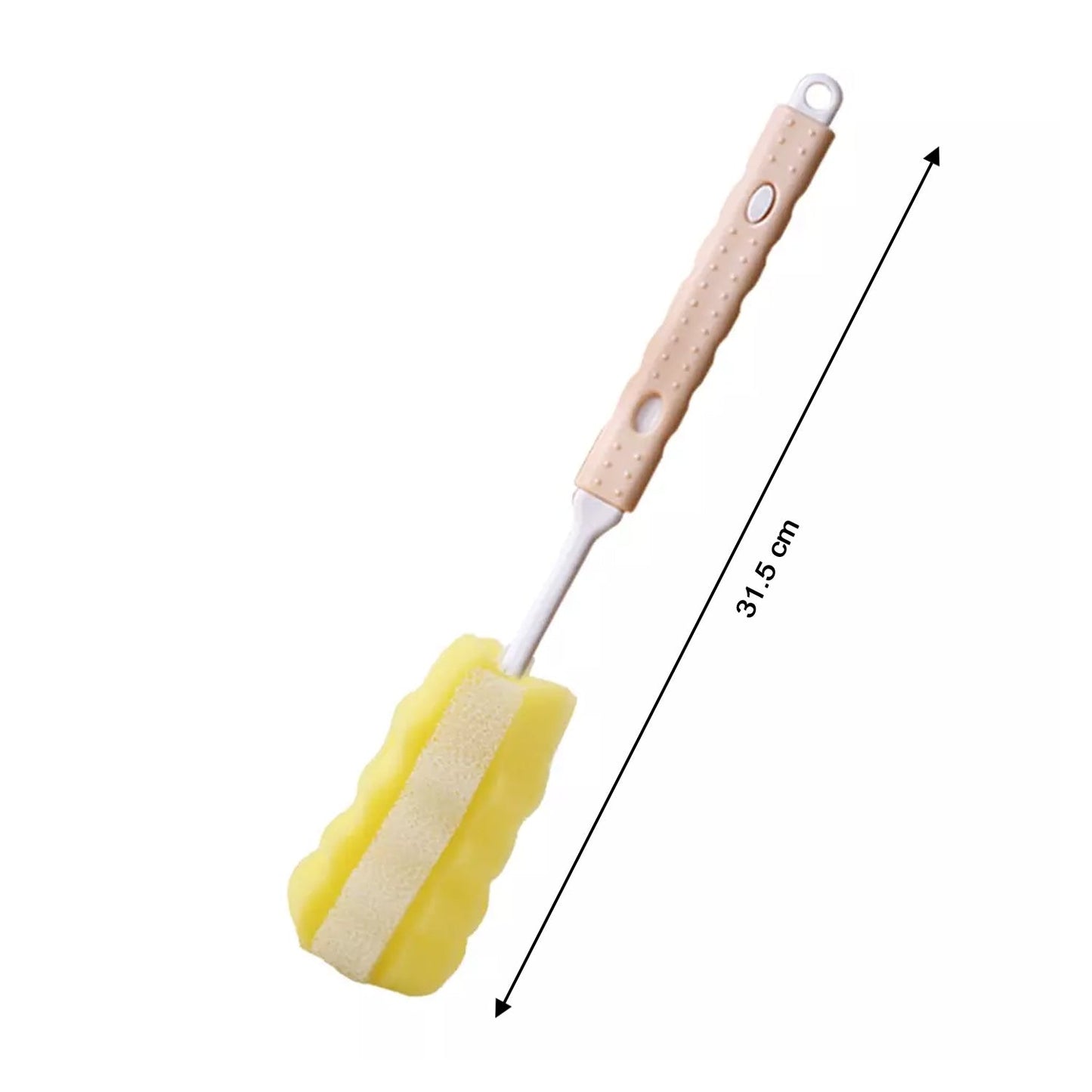 Sponge brush for cleaning milk bottles and mugs