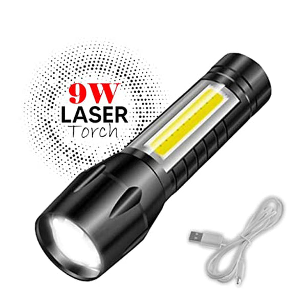 Rechargeable LED flashlight