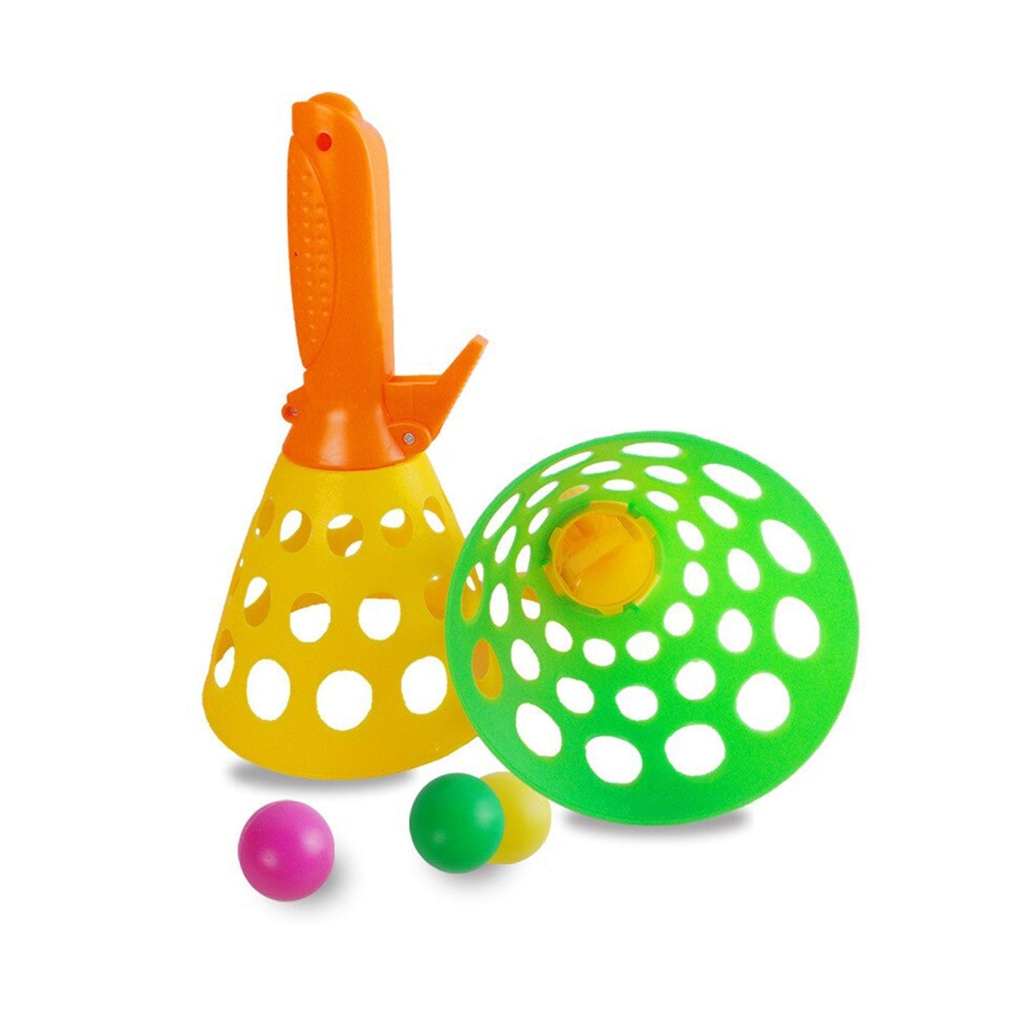 Catapult butt ball toy designed for kids' entertainment and play