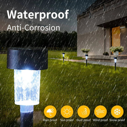 Weatherproof solar LED spotlight for enhancing outdoor spaces.