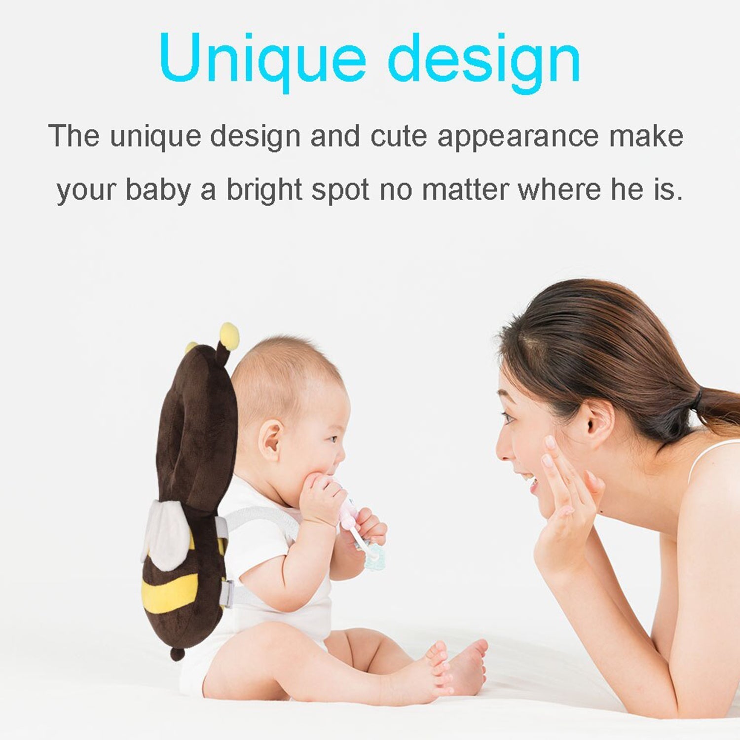 Soft baby head pad for safety