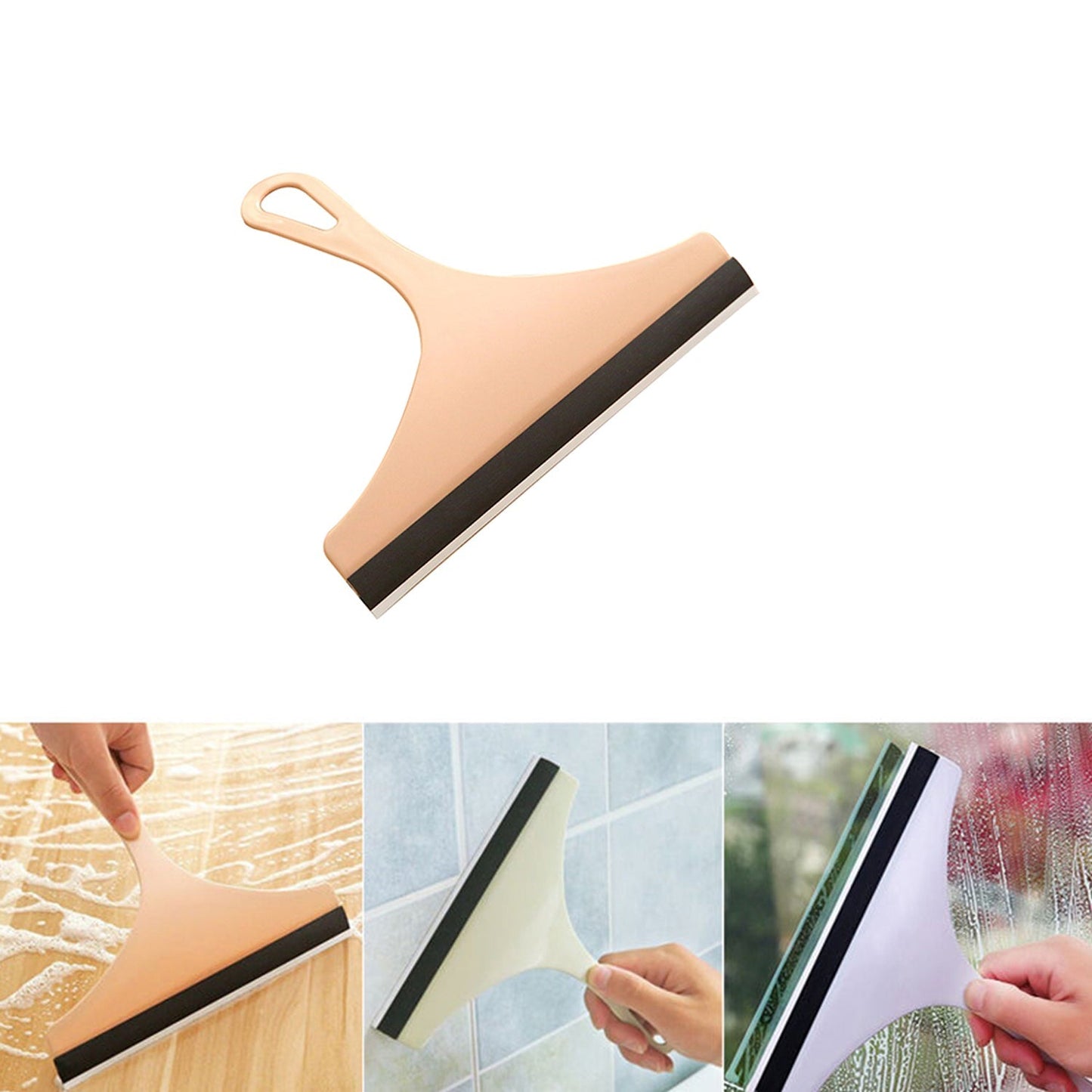 Universal car mirror wiper for clear viewing