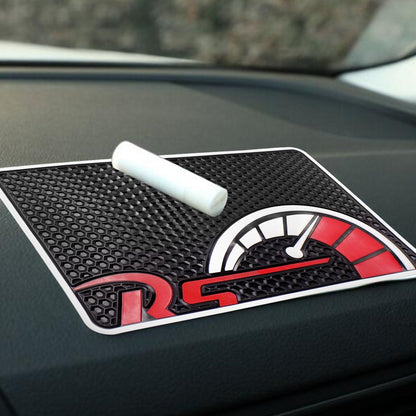 Non-slip dashboard mat.