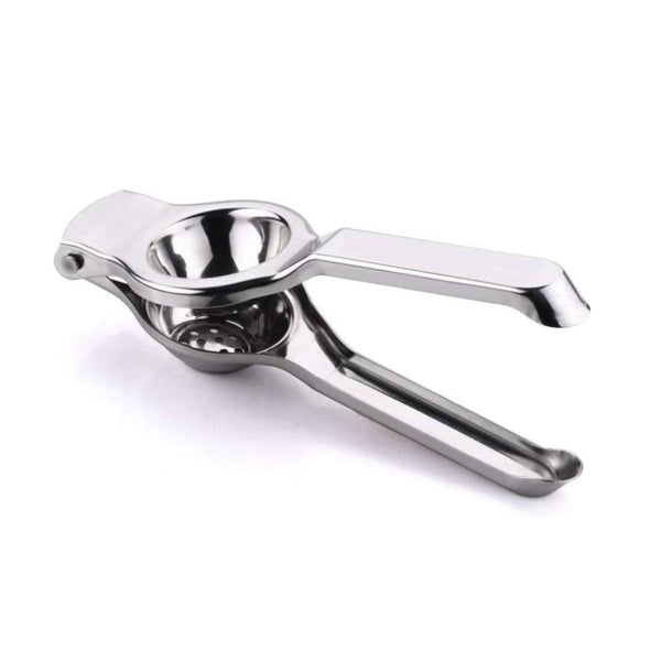 Stainless steel lemon squeezer