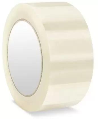 Transparent tape roll for packaging.