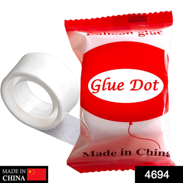 Glue dots on a roll used for various celebrations