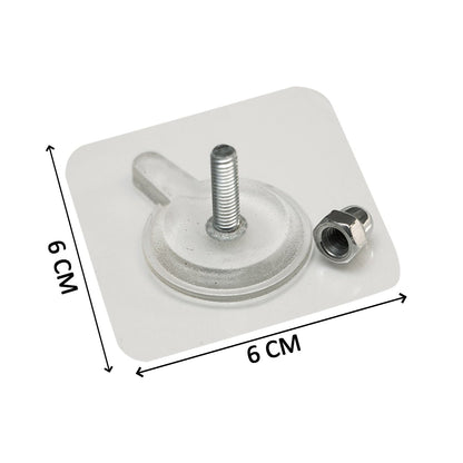 Durable adhesive wall hook for reliable use