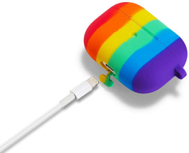 Silicone Case Compatible with AirPods Pro 2019 Case Protective Silicone Cover and Skin for AirPods Pro (Multicolor)