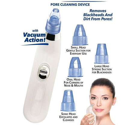 Vacuum suction tool for skincare and acne.