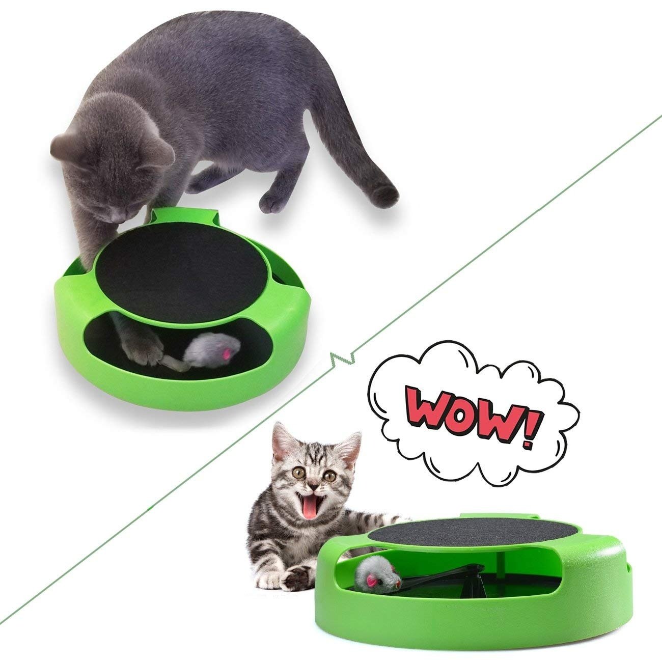 Cat toy scratching pad