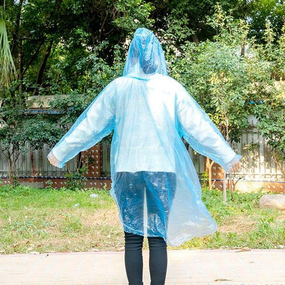 Waterproof full-length raincoat for men and women