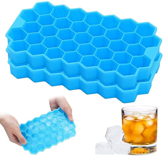 Honeycomb ice cube tray