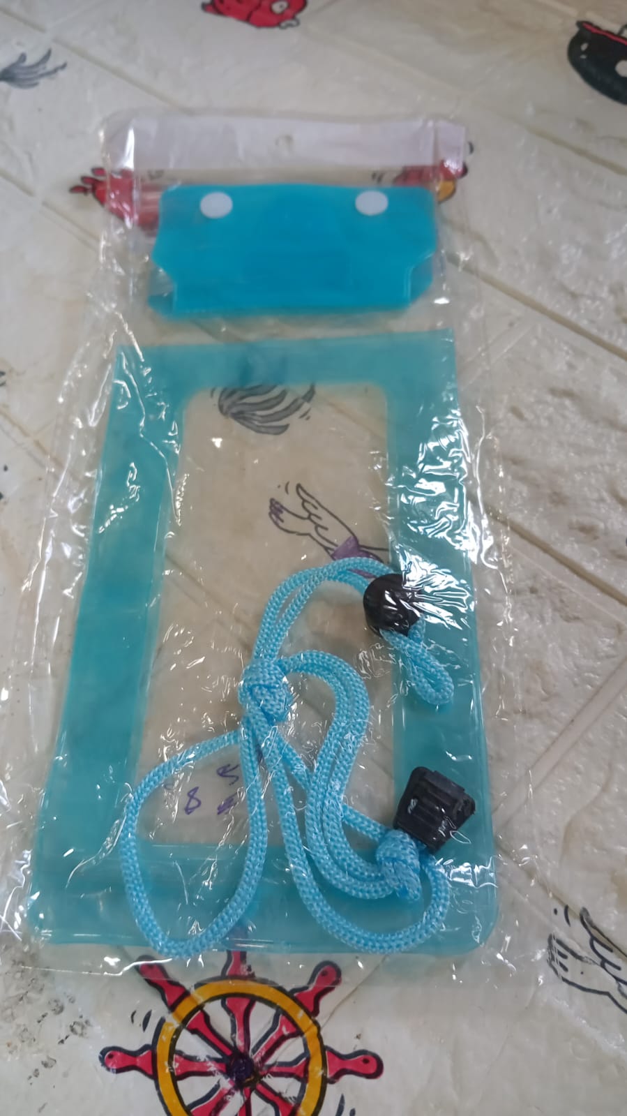 Waterproof case for smartphones in different colors