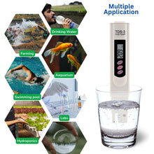 Digital TDS Meter for Water Testing | Imported Water Quality Tester for RO, Drinking Water, Aquarium & Hydroponics | High Accuracy PPM Measurement Device