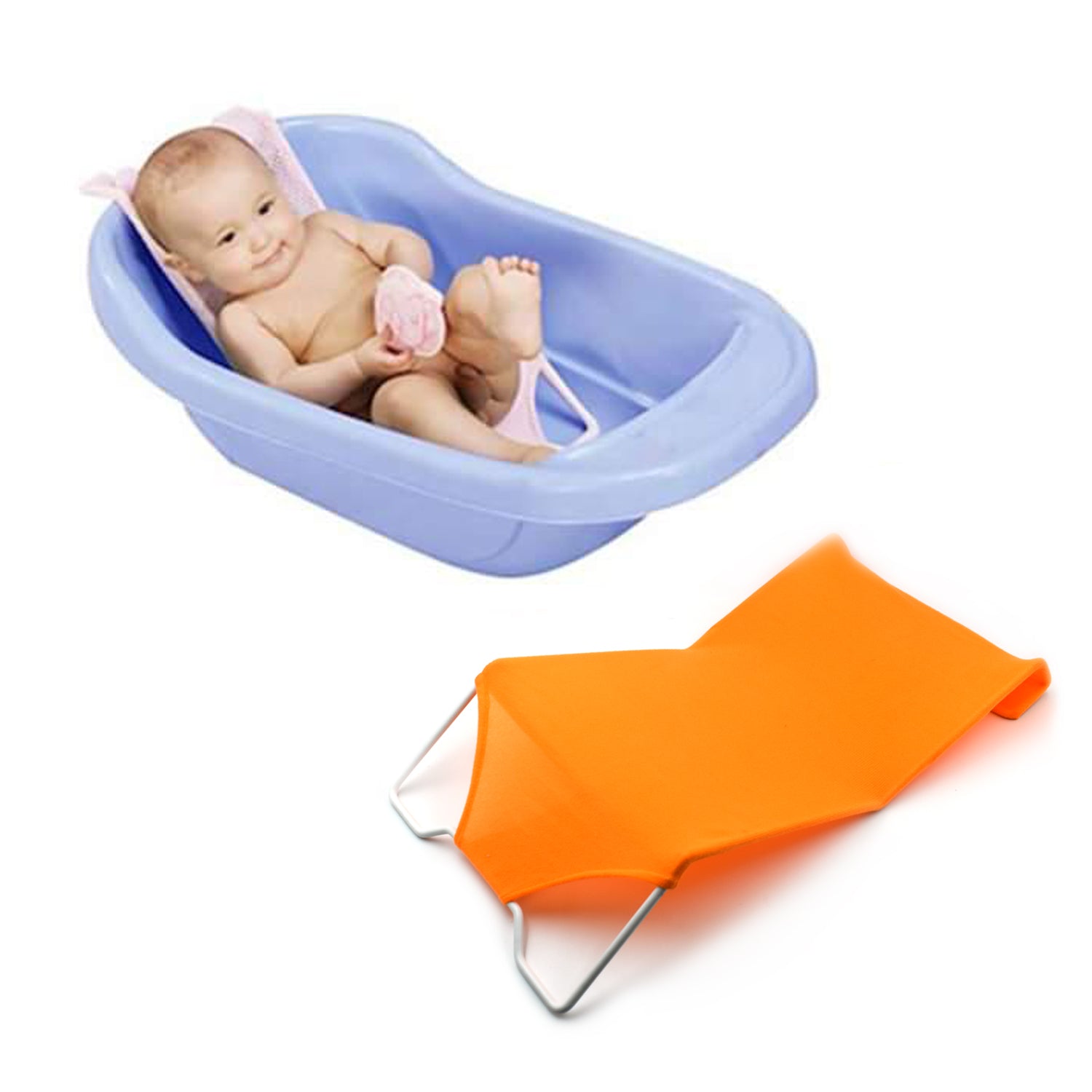 Baby shower seat bed, ideal for household bathrooms