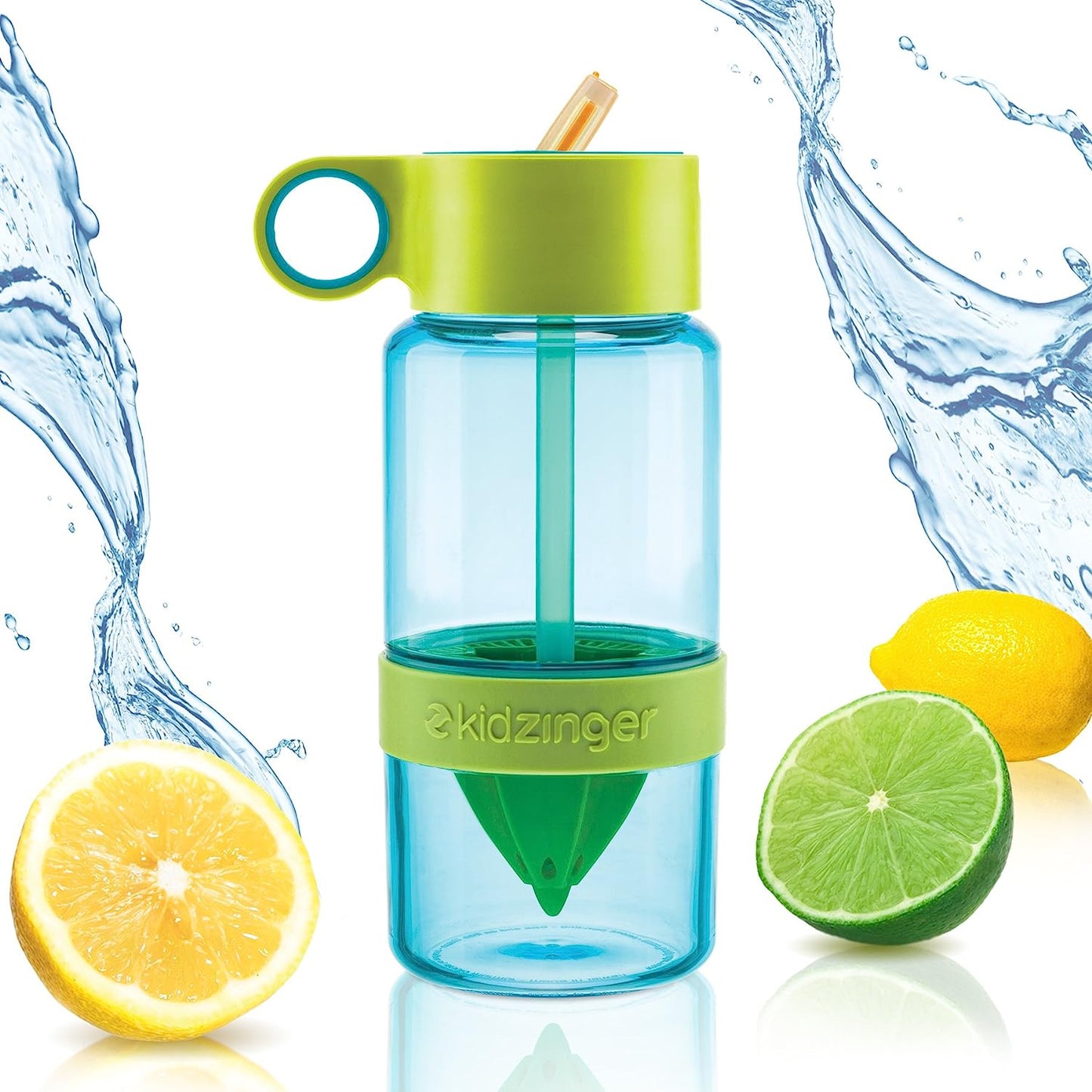 Citrus juice infuser bottle.