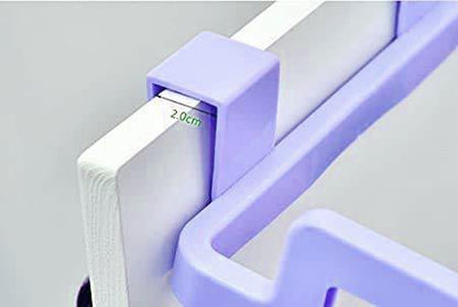 Holder for garbage bags rack