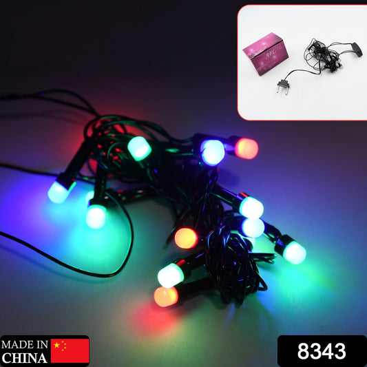 Multi-color LED string light for Diwali and weddings, 3 meters