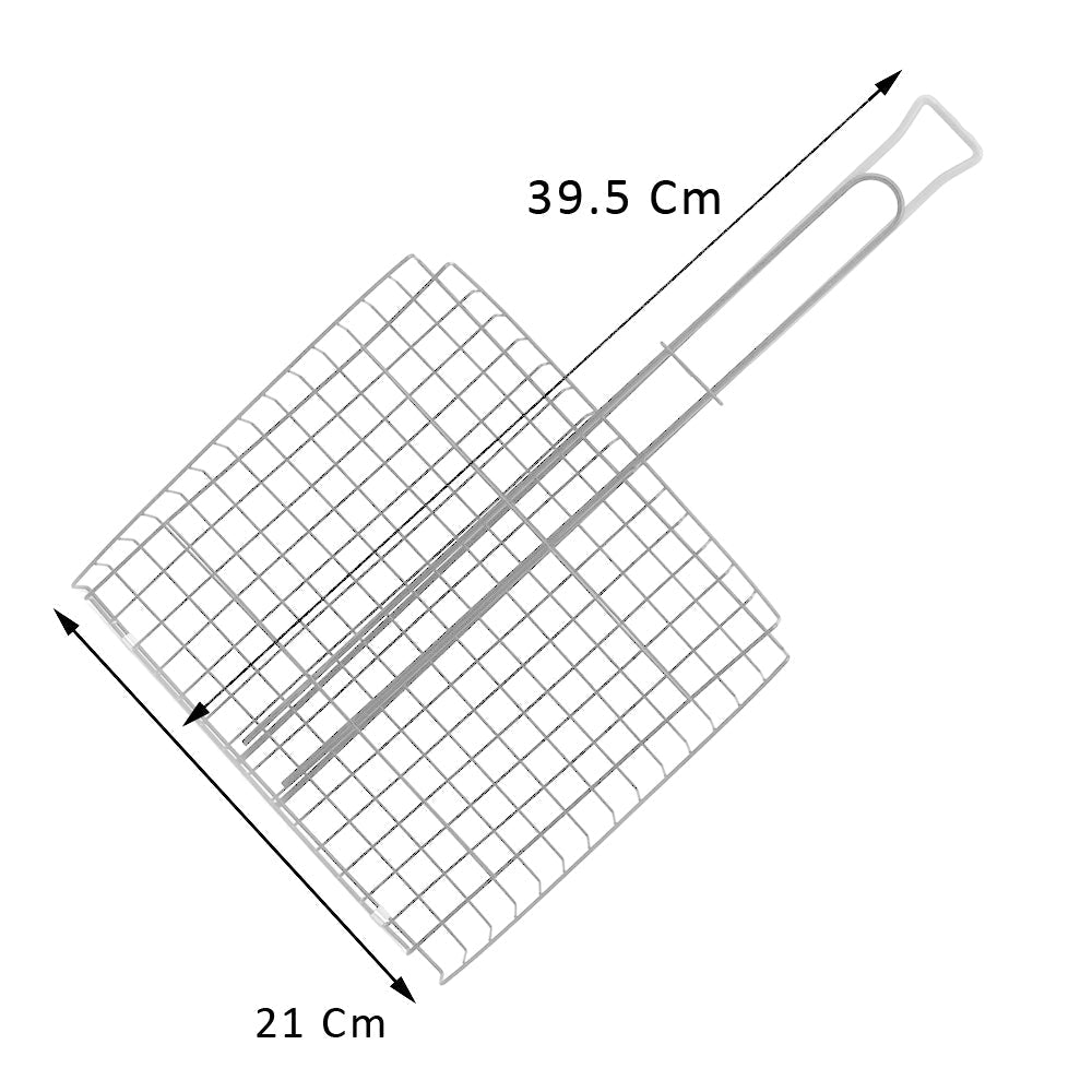 Mesh strainer for deep frying in stainless steel